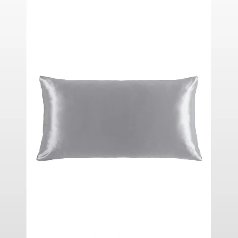 Luxe Mulberry Silk Pillowcase 25 Momme King 50 x 90cm Grey