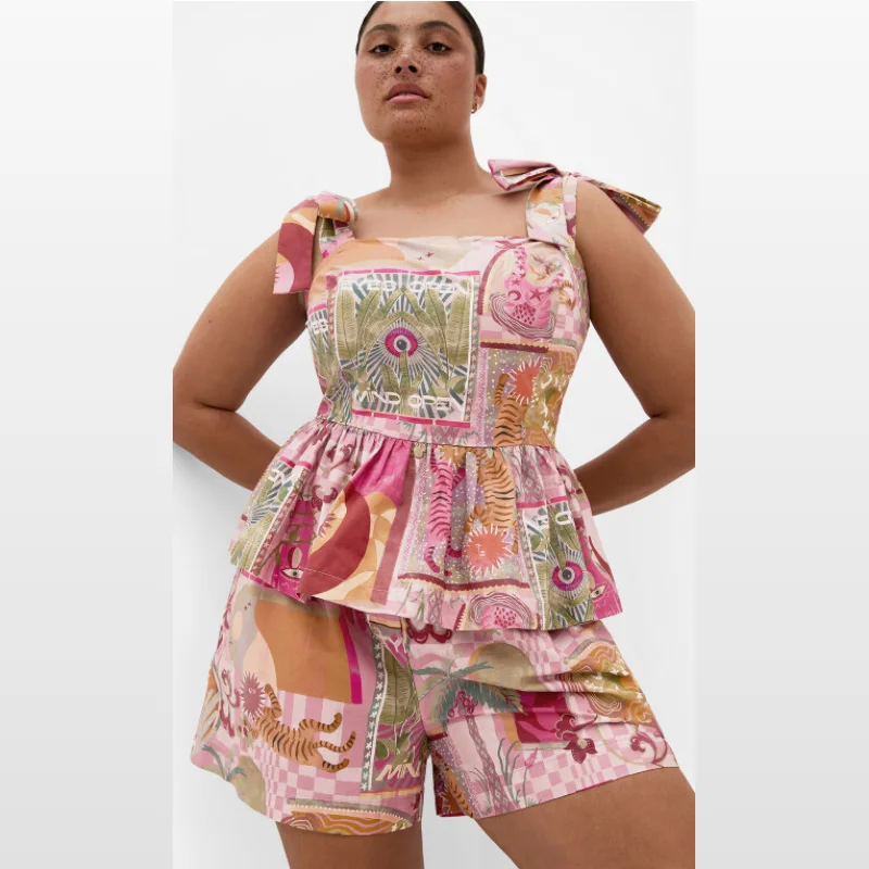 Citychic Isabel Print Top